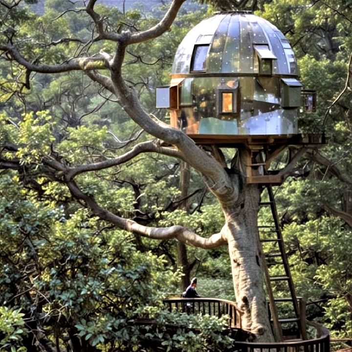unique educational hub treehouse observatory