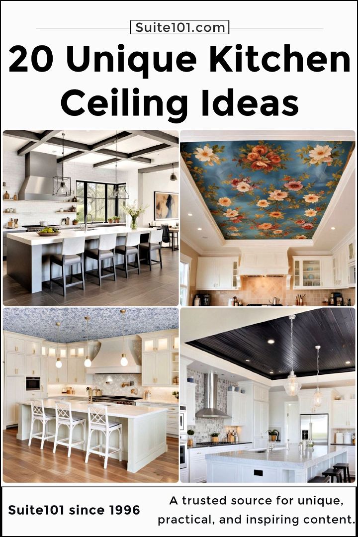 unique kitchen ceiling ideas