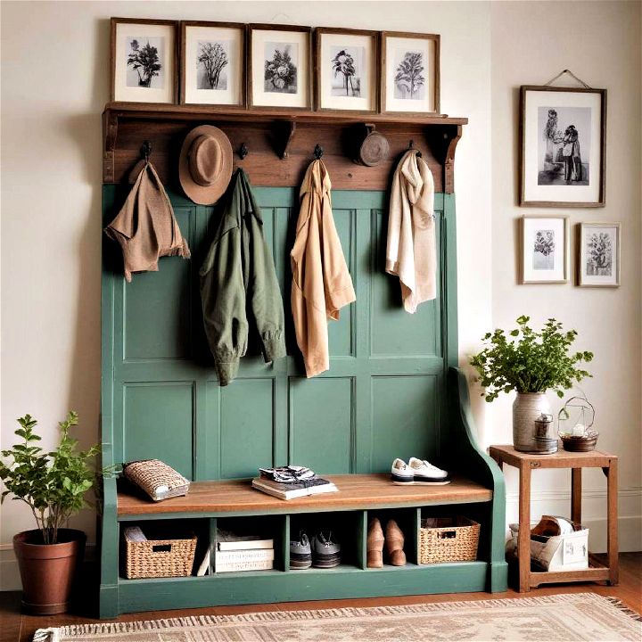 upcycled chic sustainable and creative flair for entryway