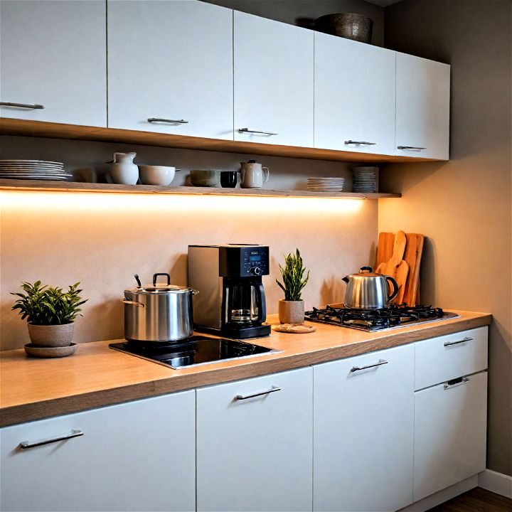use compact appliances for smaller kitchens
