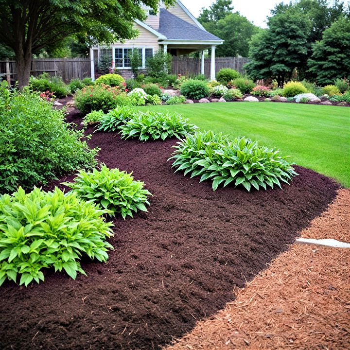 use cost effective mulch to give your garden beds a tidy look