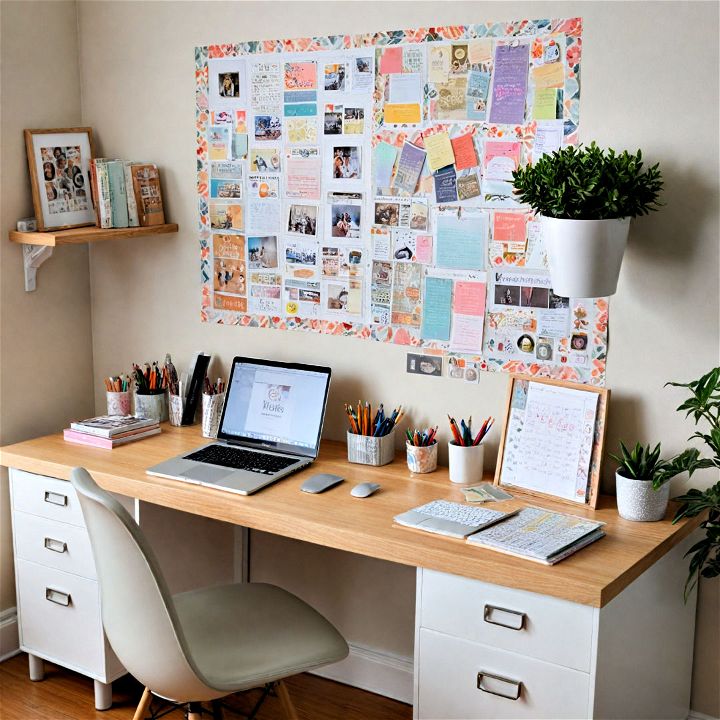 use washi tape to label your home office