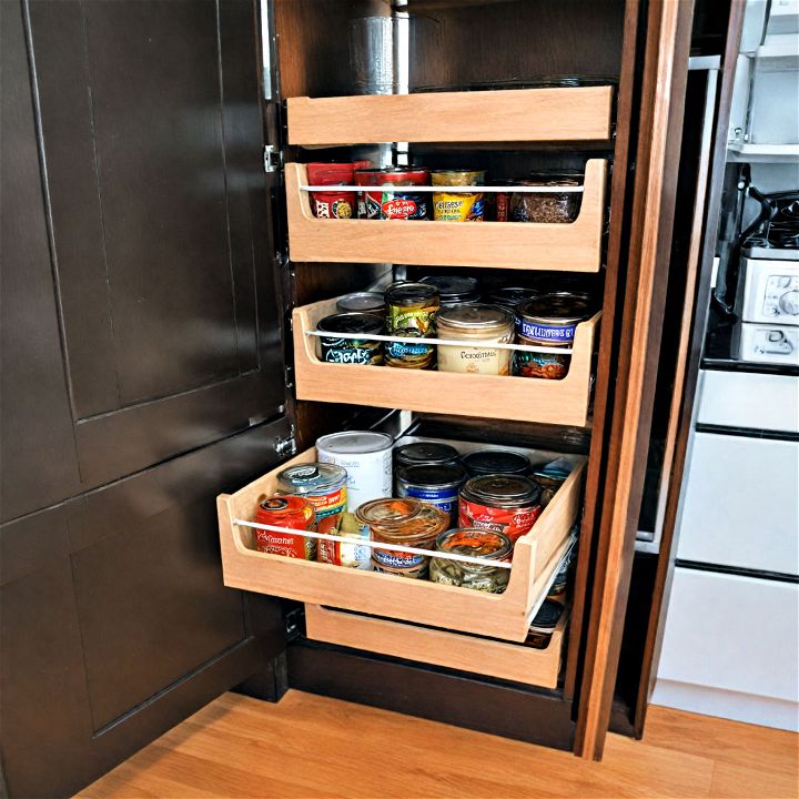 user friendly pantry drawer systems