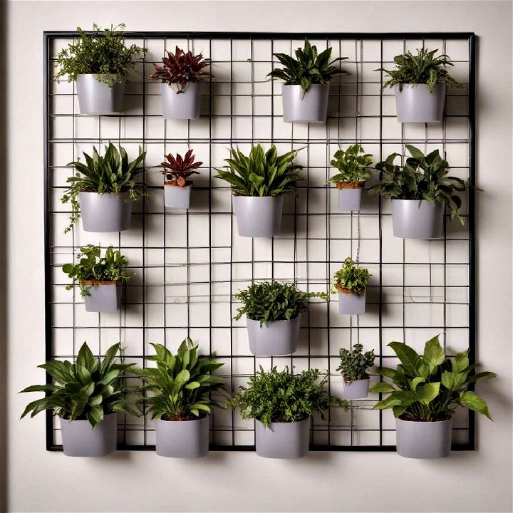 versatile grid panel garden