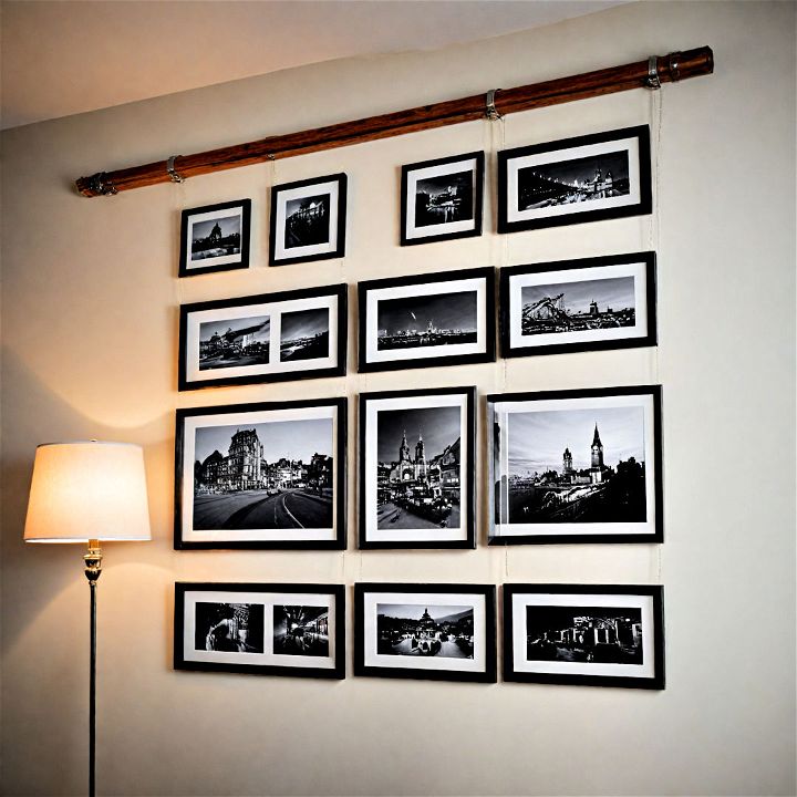 versatile picture rails for galleries or homes