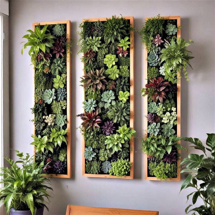 vertical garden frames for small spaces