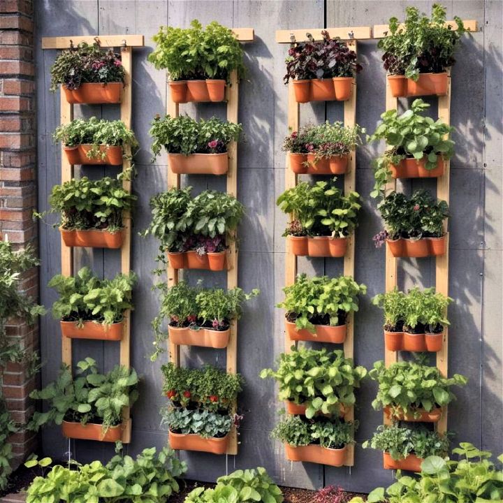 vertical gardening to maximize limited space