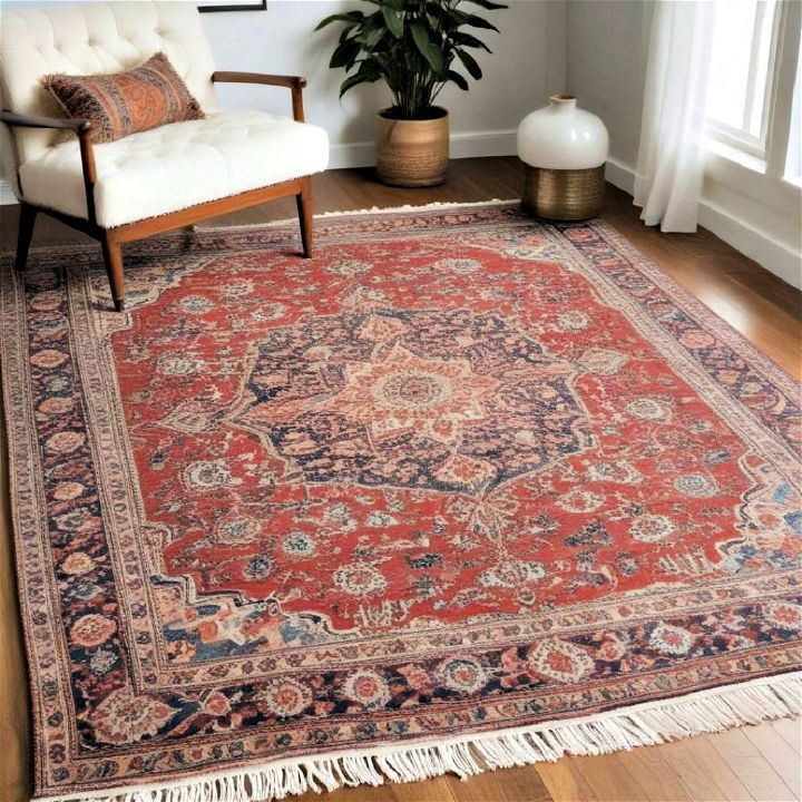 vintage persian rug idea