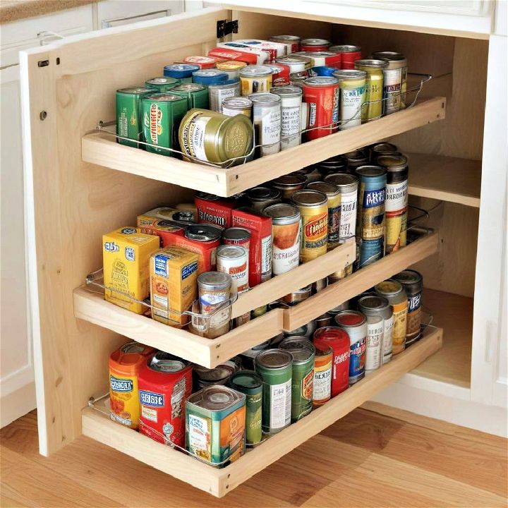 visibility tiered shelf organizers