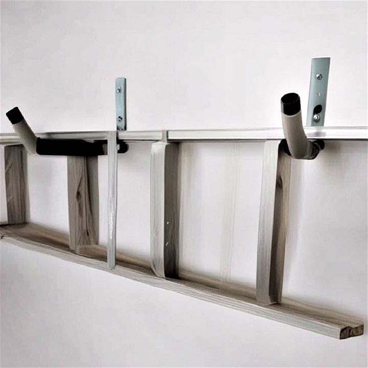 wall mounted ladder hook design
