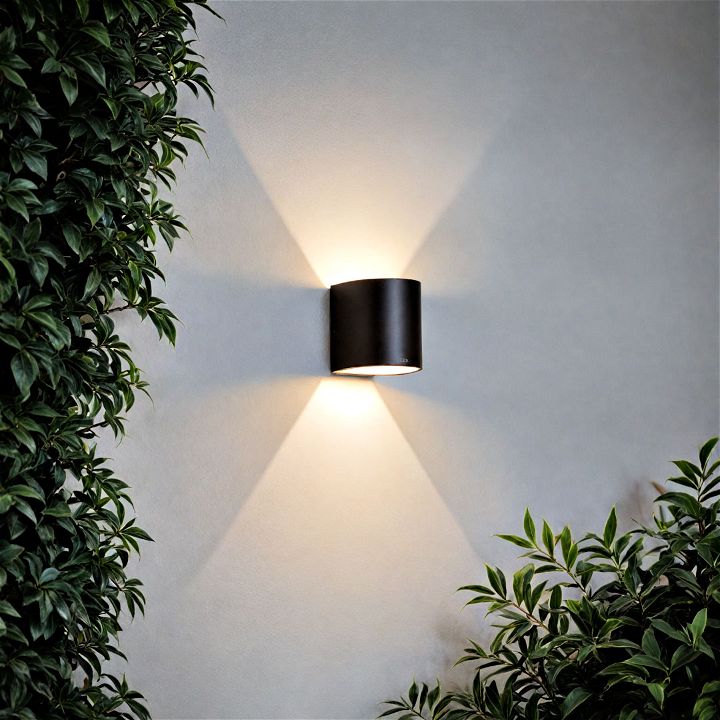 wall mounted lights for garden