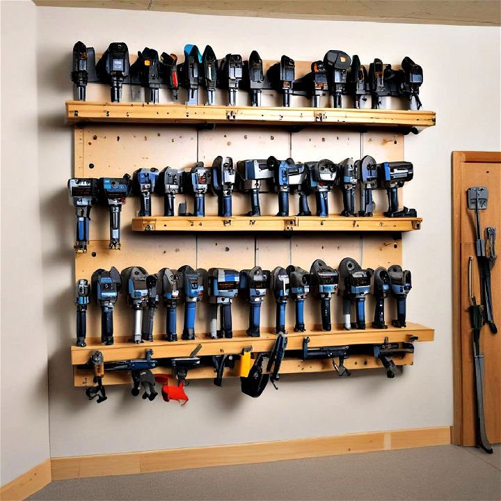 wall mounted racks for heavy tools