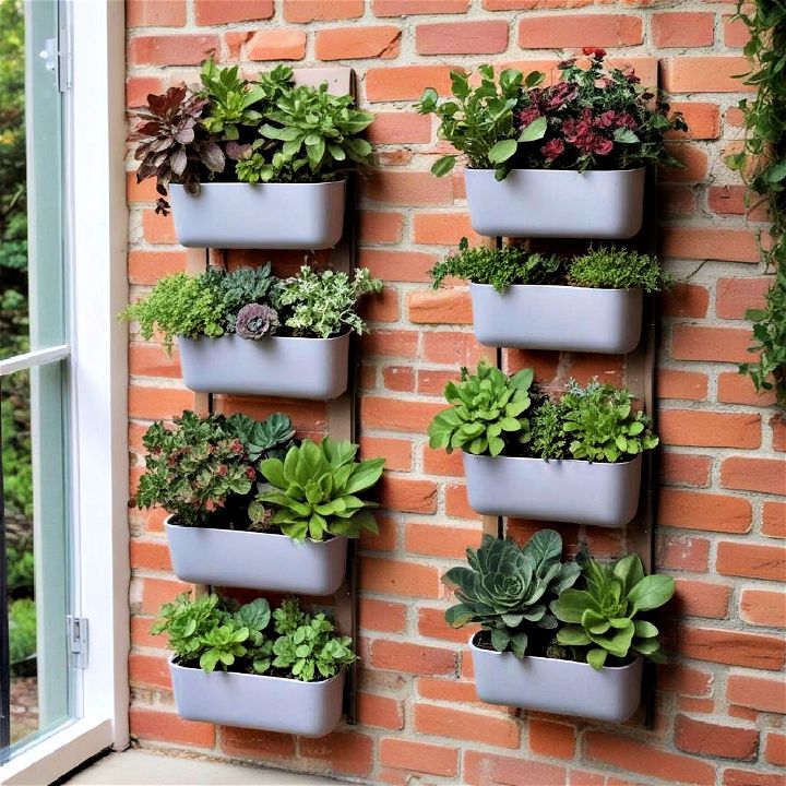 wall mounted vertical garden