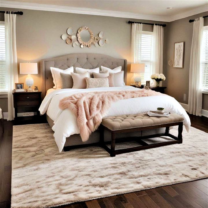 warmth and comfort place a luxurious area rug