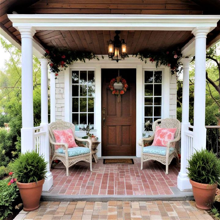 whimsical wonderland for covered porch