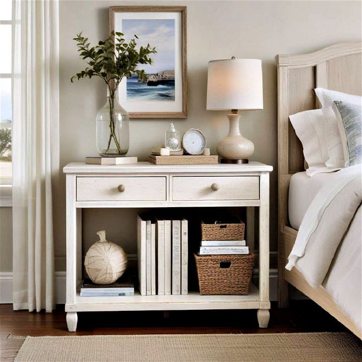 whitewashed furniture to enhance ambiance