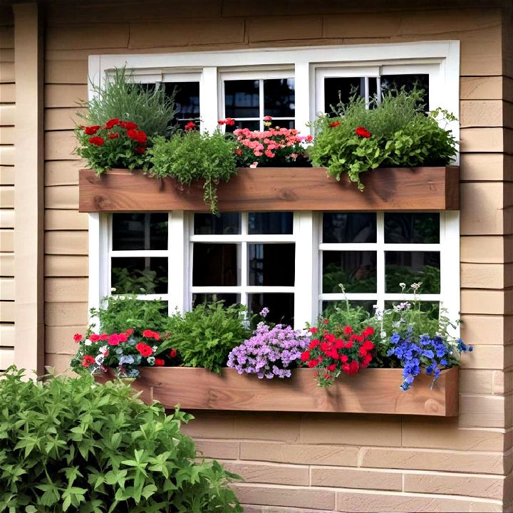 window box vertical garden