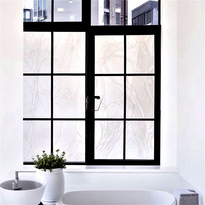 window clings for bathroom