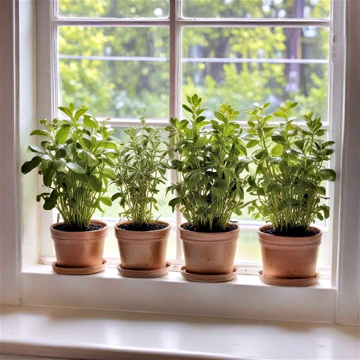window herb gardens from your kitchen