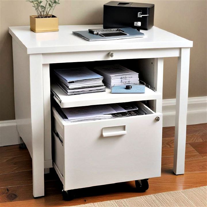 accessible compact filing cabinet