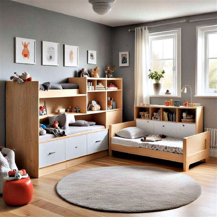 adaptable layout for toddlers room
