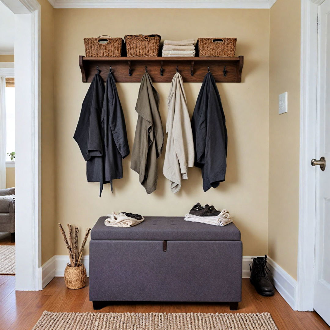 add a touch of style with a storage ottoman