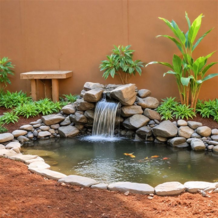 add a waterfall to your existing pond