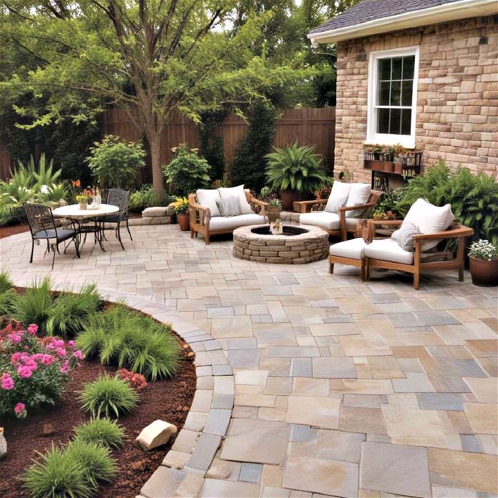 add aesthetics to your backyard with patio
