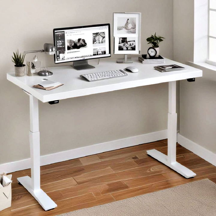 adjustable standing desk