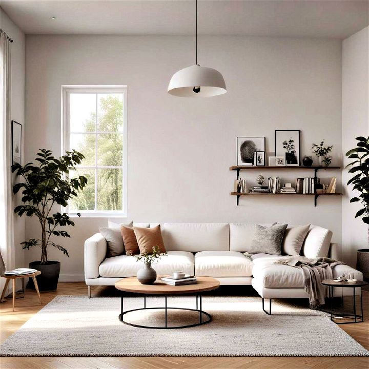 theme for minimalist living room design