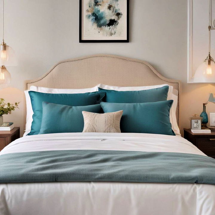 affordable teal accent pillows