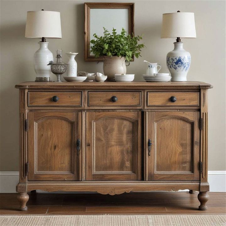 antique sideboard for dining room