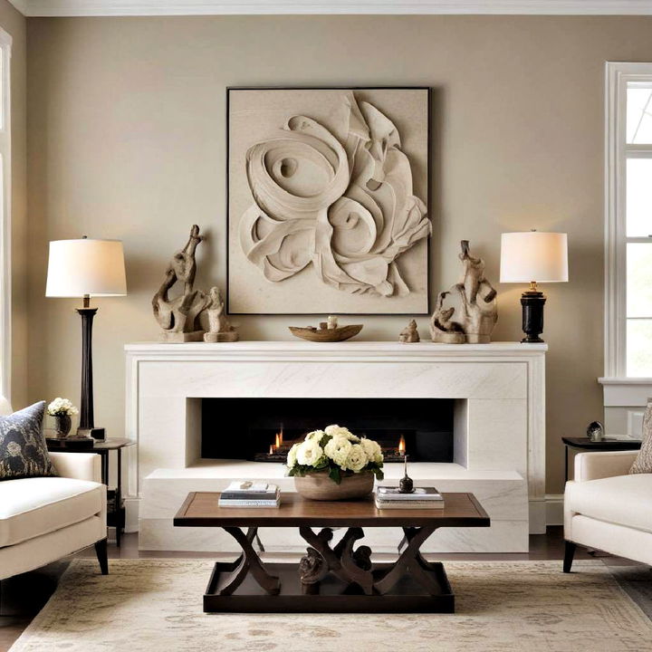 art sculptures for living room