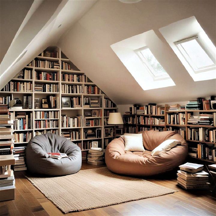 attic hideaway reading nook
