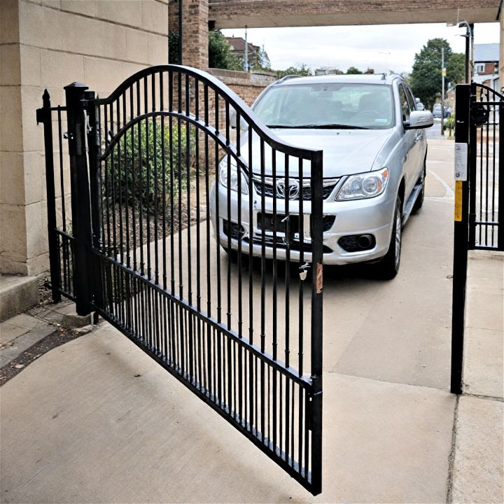 automatic front gate design