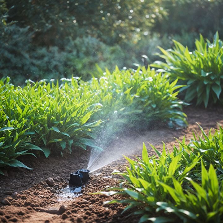 automatic irrigation to enjoy a thriving garden