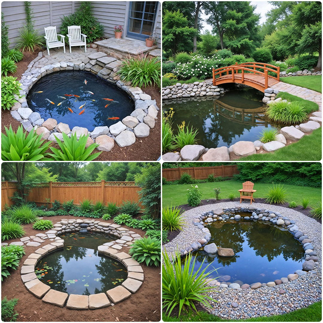 25 Backyard Pond Ideas for an Enchanting Garden