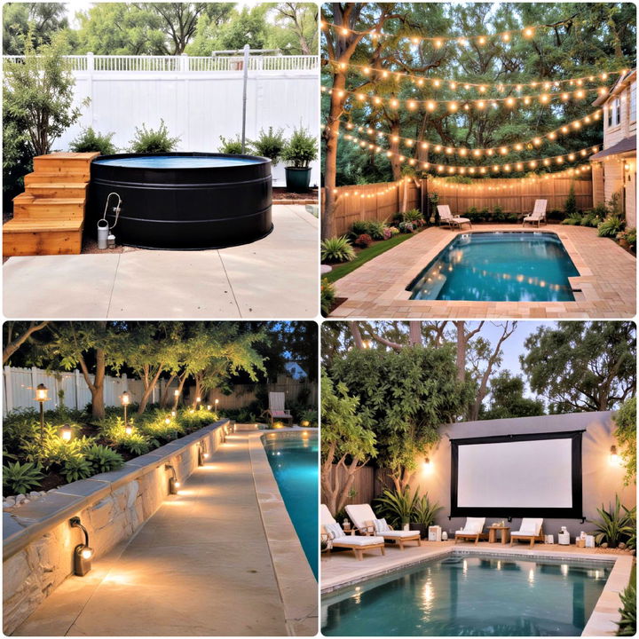 backyard pool ideas on a budget