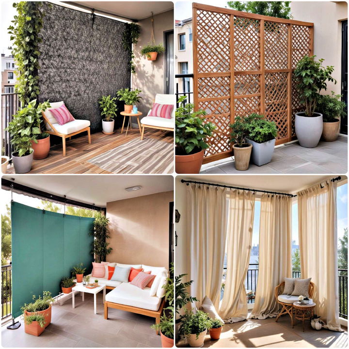 balcony privacy ideas