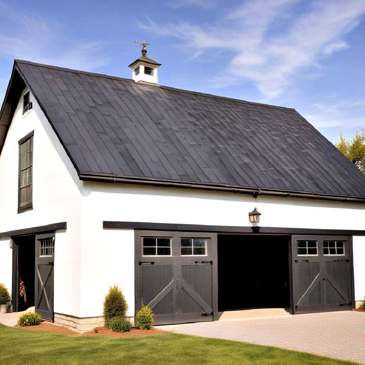 barn style detached garage