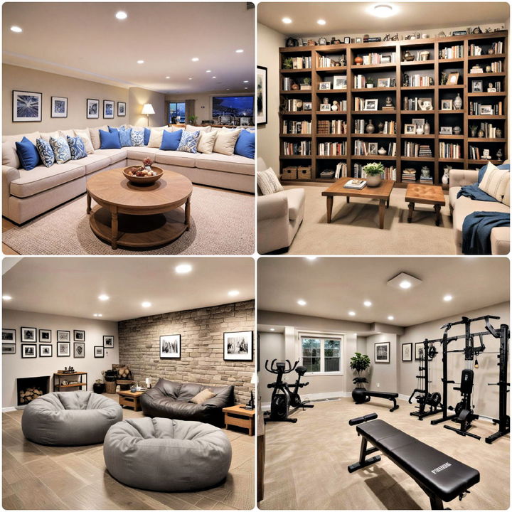 basement furniture ideas