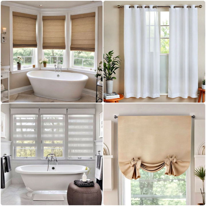 bathroom curtain ideas