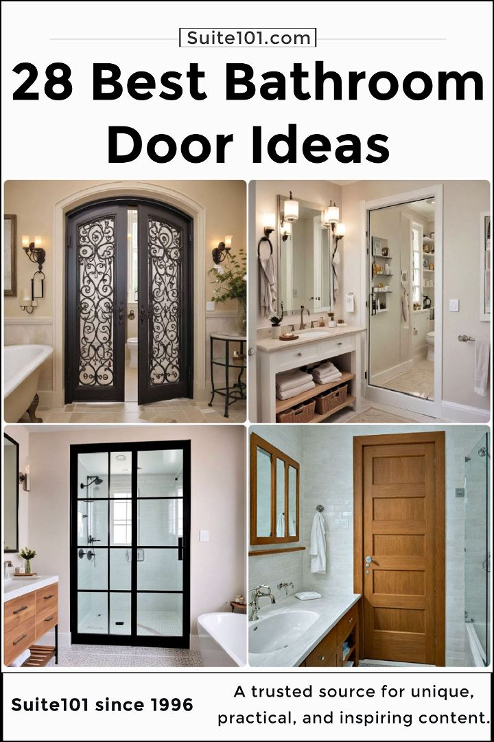 bathroom door ideas to copy