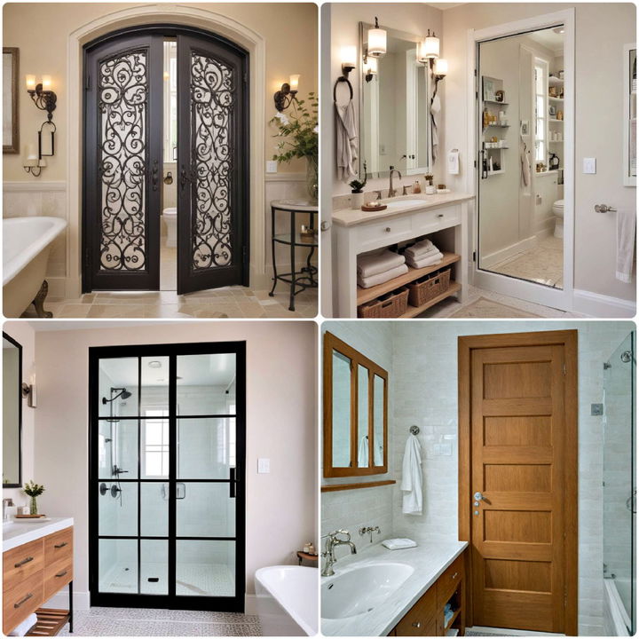 bathroom door ideas