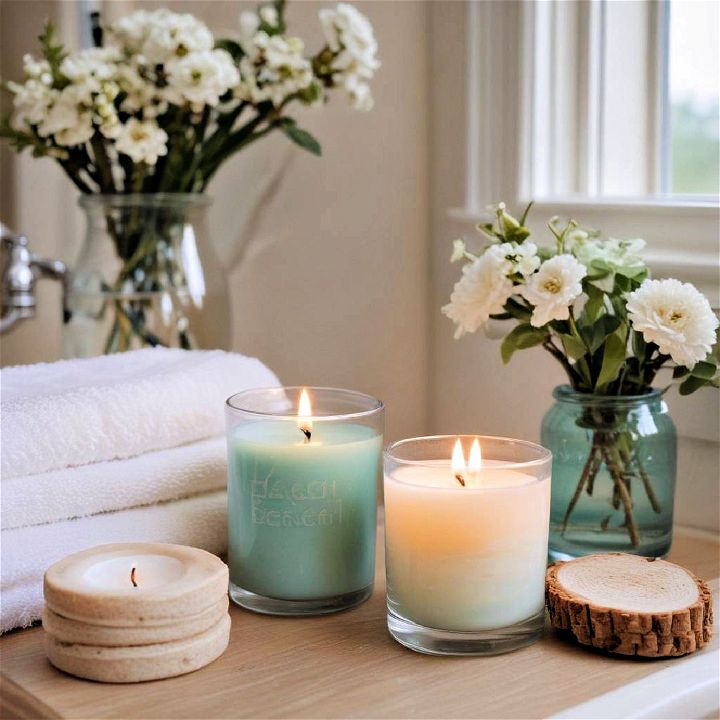 beachy scented candles