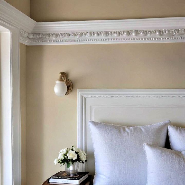 bead and pearl molding wall