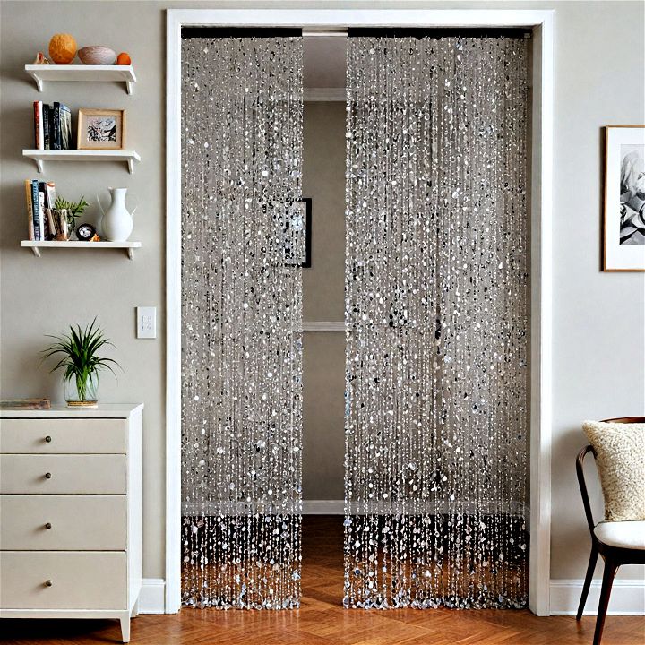 bead curtain for a traditional door