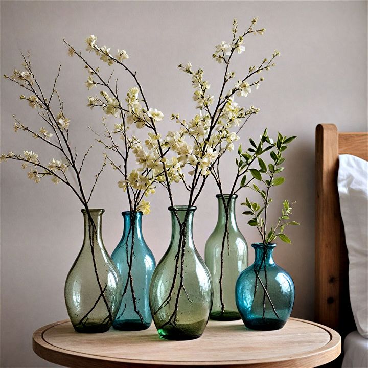 beautiful recycled glass vases
