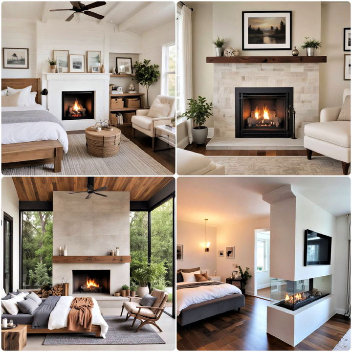 bedroom fireplace ideas