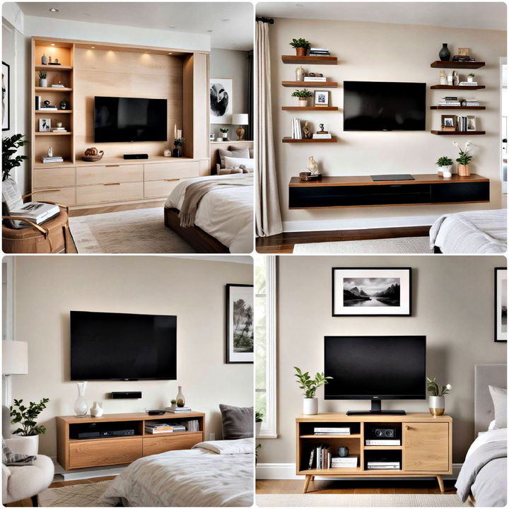 bedroom tv ideas